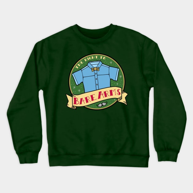 Bare Arms Crewneck Sweatshirt by Mathquez